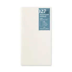 027 Watercolor Paper | Traveler's Notebook Regular Refill