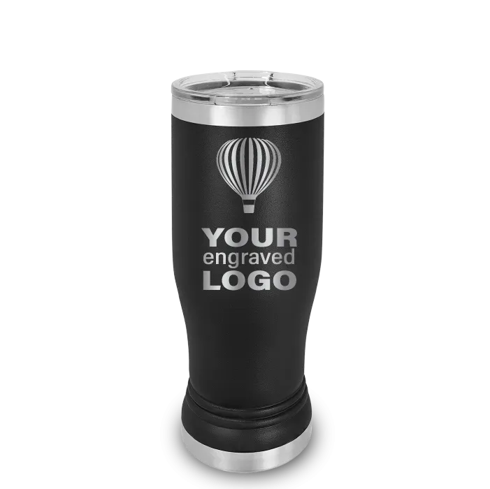 14 oz Promo Pilsner Beer Tumblers -Mix & Match- Bulk Wholesale Personalized Engraved or Full Color Print Logo