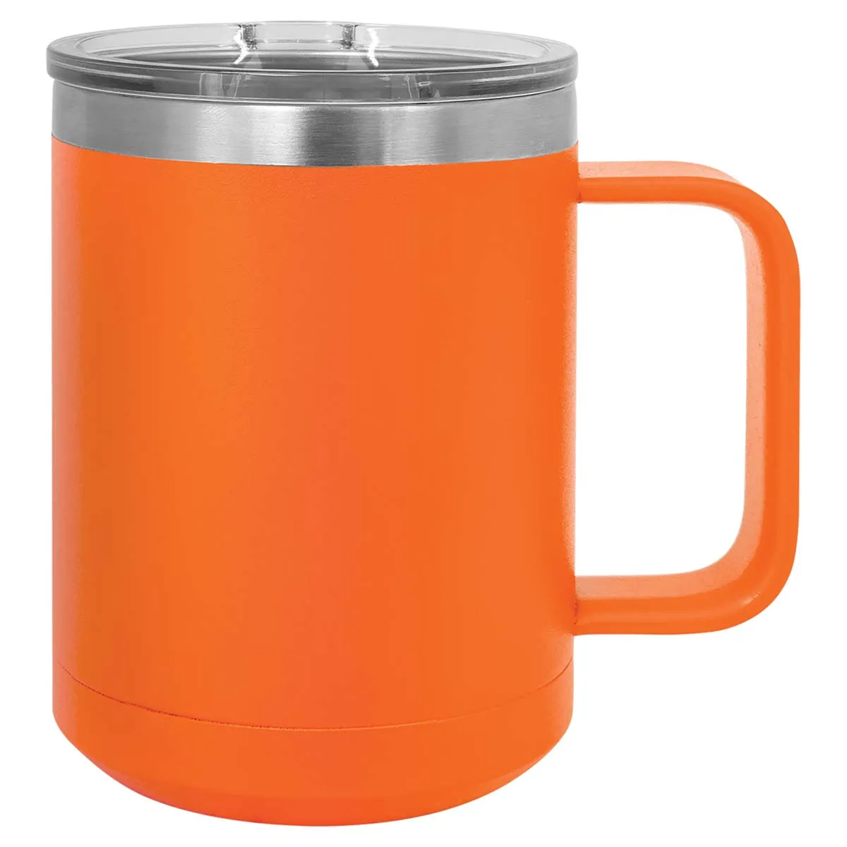 15 oz  Stainless Steel Insulated  Coffee Mug Powder Coated Double Wall Steel Insulated (Blank)