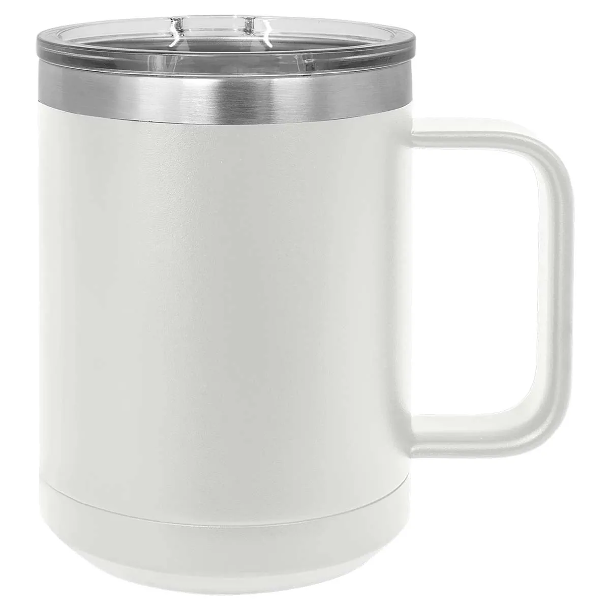 15 oz  Stainless Steel Insulated  Coffee Mug Powder Coated Double Wall Steel Insulated (Blank)