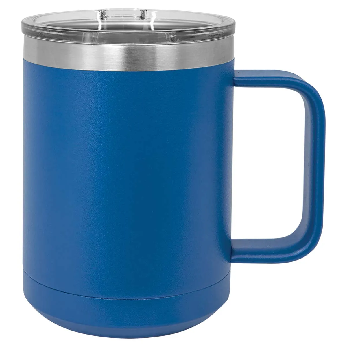 15 oz  Stainless Steel Insulated  Coffee Mug Powder Coated Double Wall Steel Insulated (Blank)