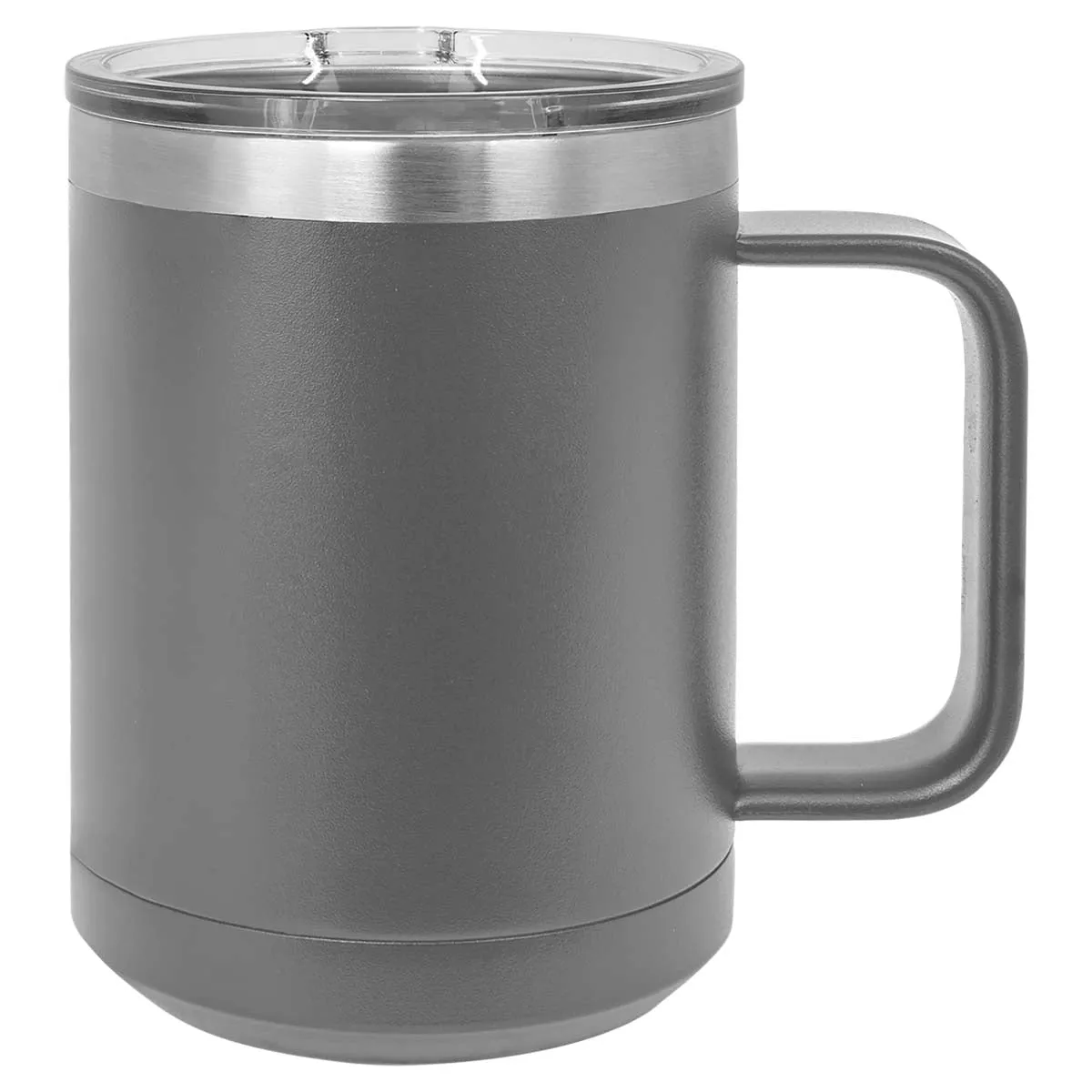 15 oz  Stainless Steel Insulated  Coffee Mug Powder Coated Double Wall Steel Insulated (Blank)