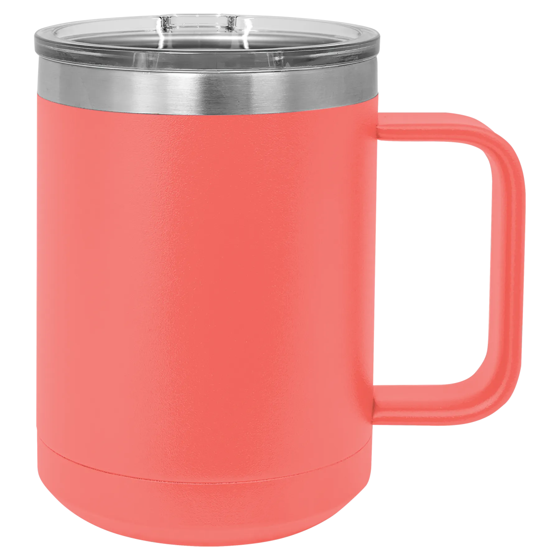 15 oz  Stainless Steel Insulated  Coffee Mug Powder Coated Double Wall Steel Insulated (Blank)