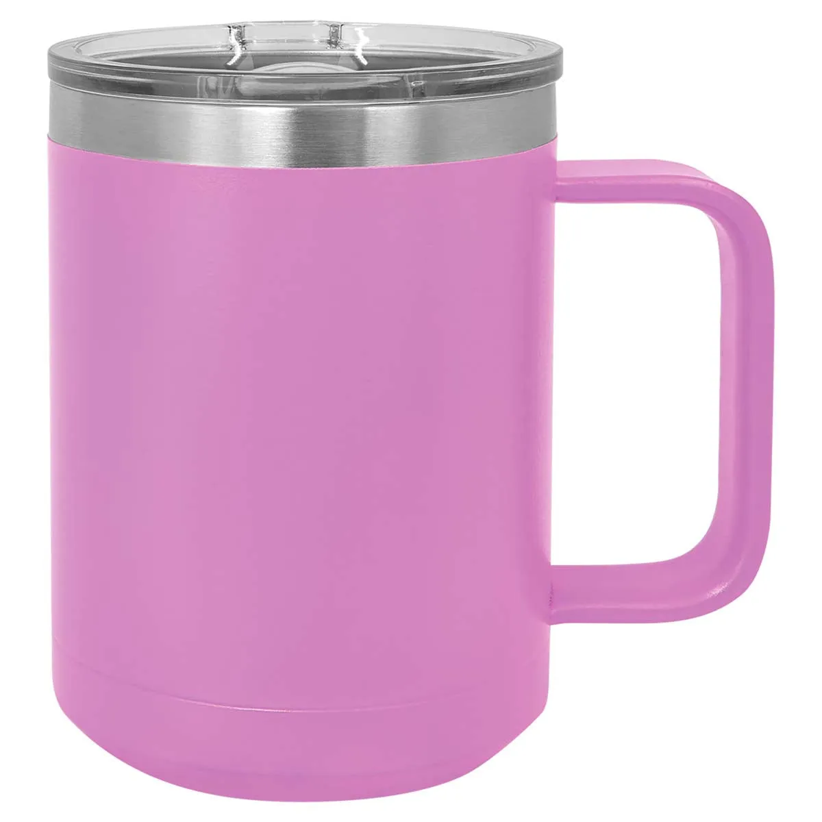 15 oz  Stainless Steel Insulated  Coffee Mug Powder Coated Double Wall Steel Insulated (Blank)