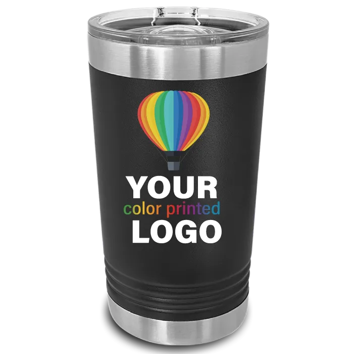 16 oz Promo Beer Pint Tumblers -Mix & Match- Bulk Wholesale Personalized Engraved or Full Color Print Logo