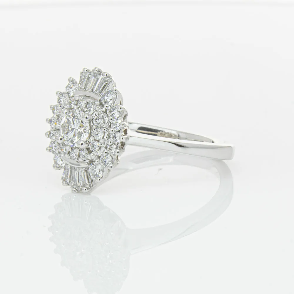 18ct White Gold .30ct Diamond Kira Ring