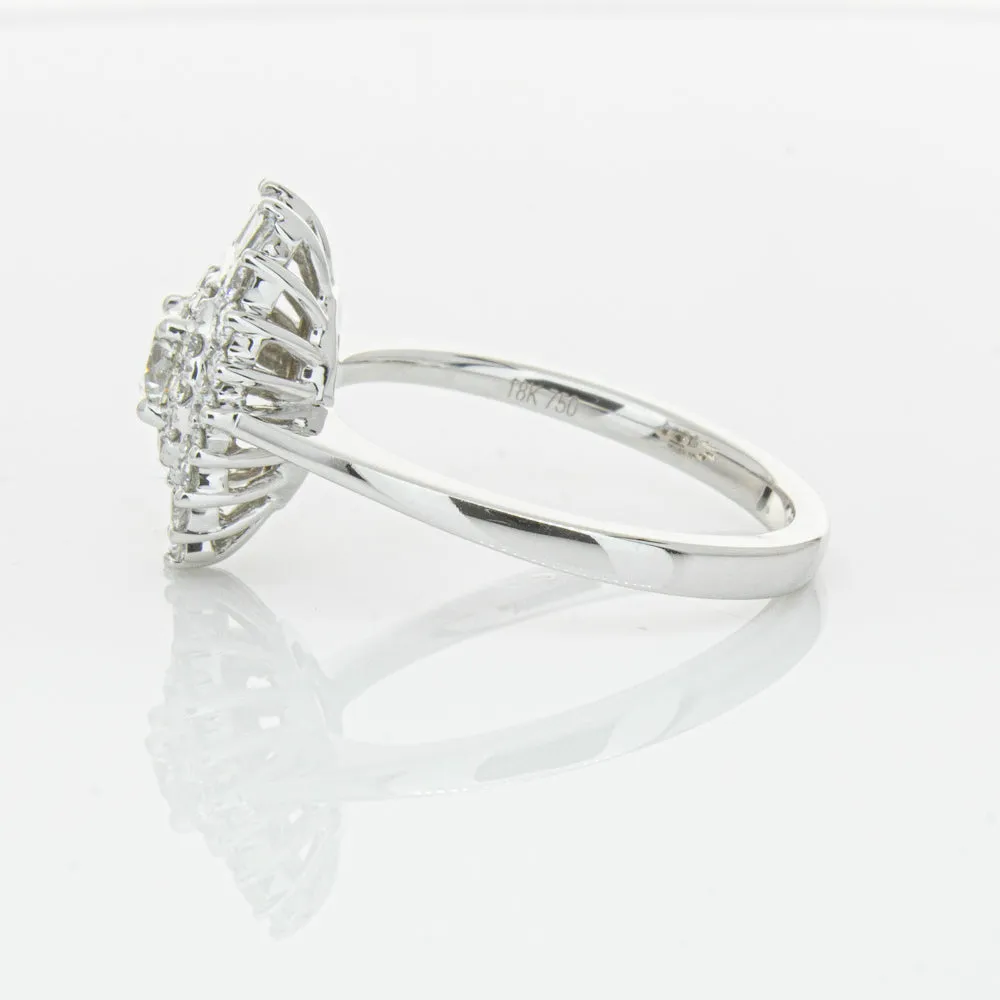 18ct White Gold .30ct Diamond Kira Ring