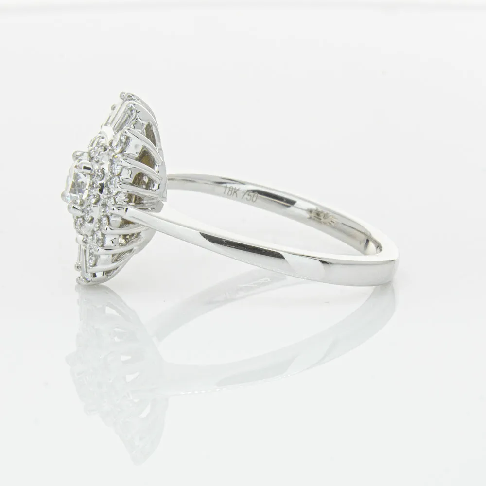 18ct White Gold .30ct Diamond Kira Ring