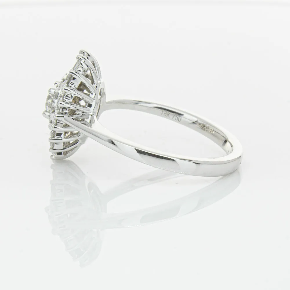 18ct White Gold .30ct Diamond Kira Ring