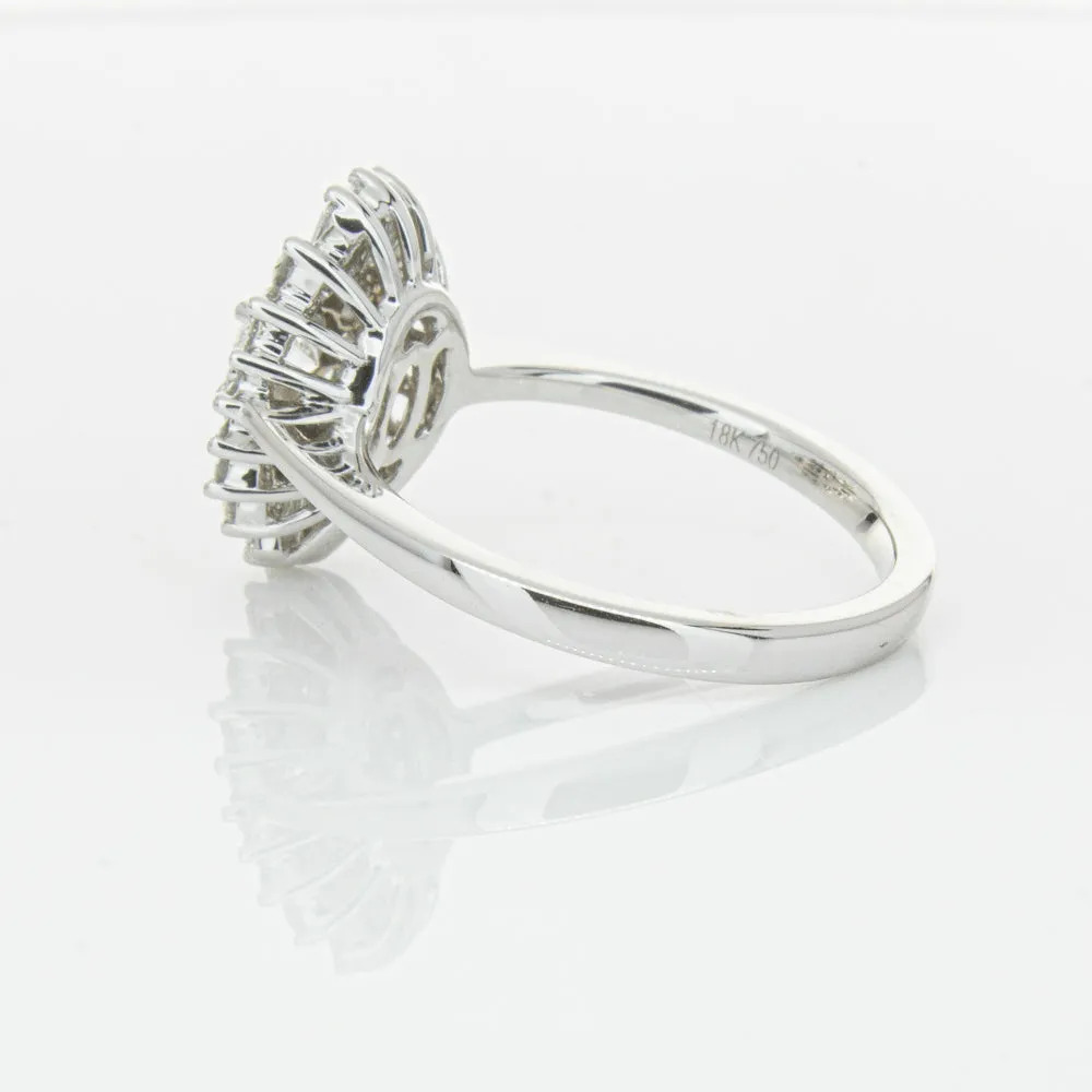 18ct White Gold .30ct Diamond Kira Ring