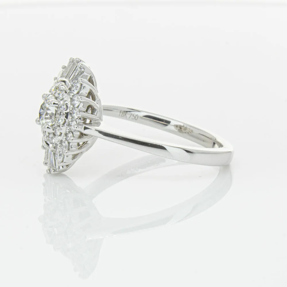 18ct White Gold .30ct Diamond Kira Ring