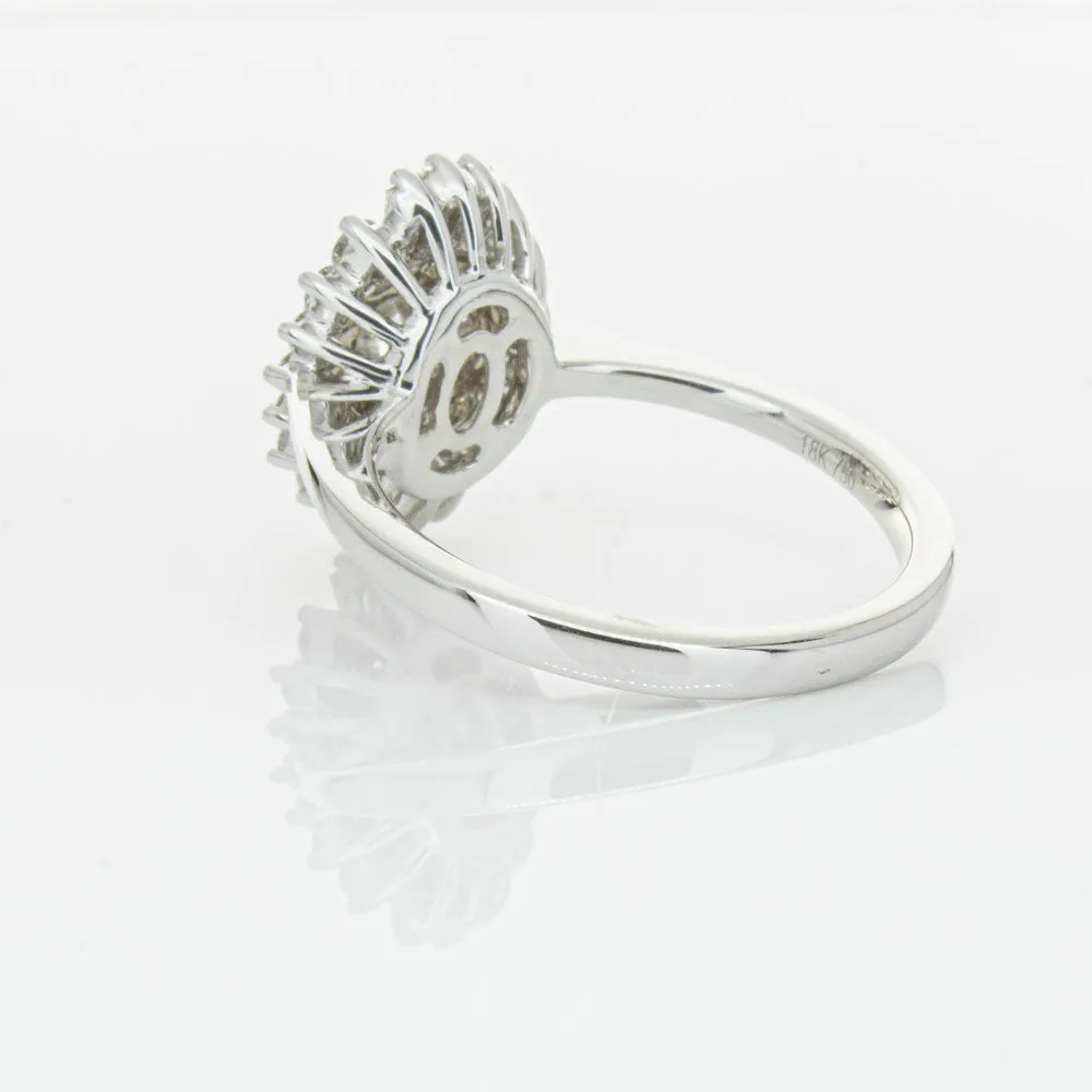 18ct White Gold .30ct Diamond Kira Ring