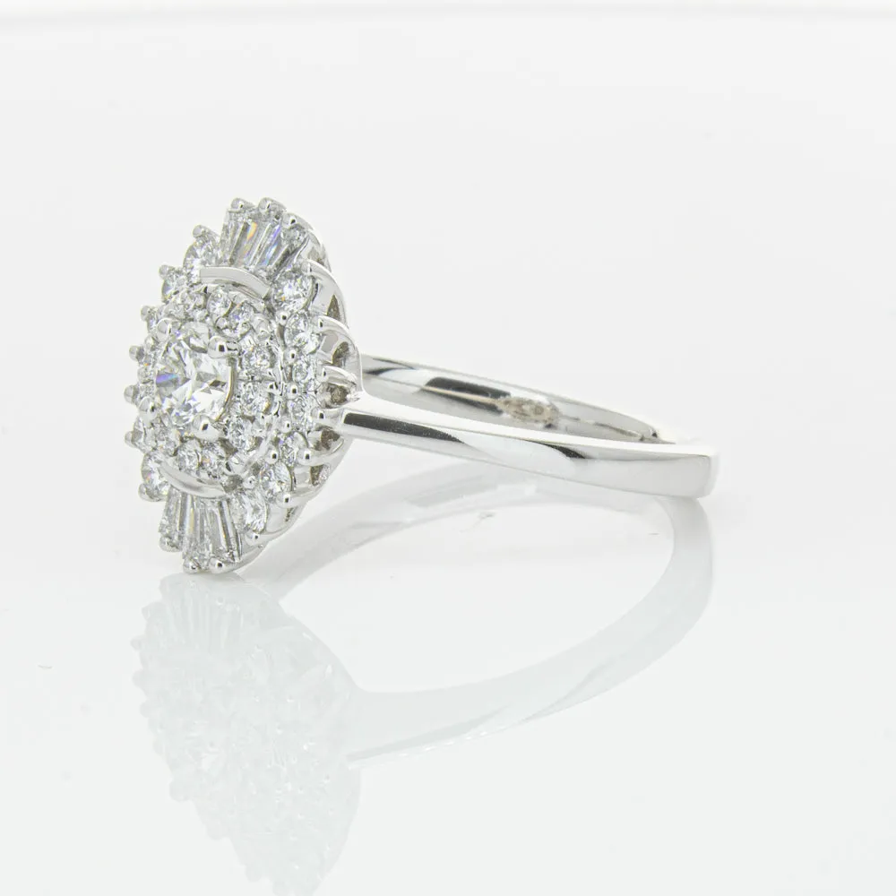 18ct White Gold .30ct Diamond Kira Ring