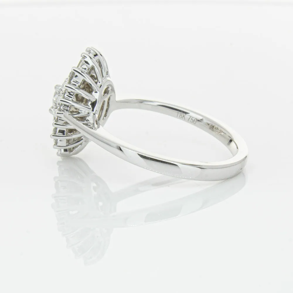 18ct White Gold .30ct Diamond Kira Ring