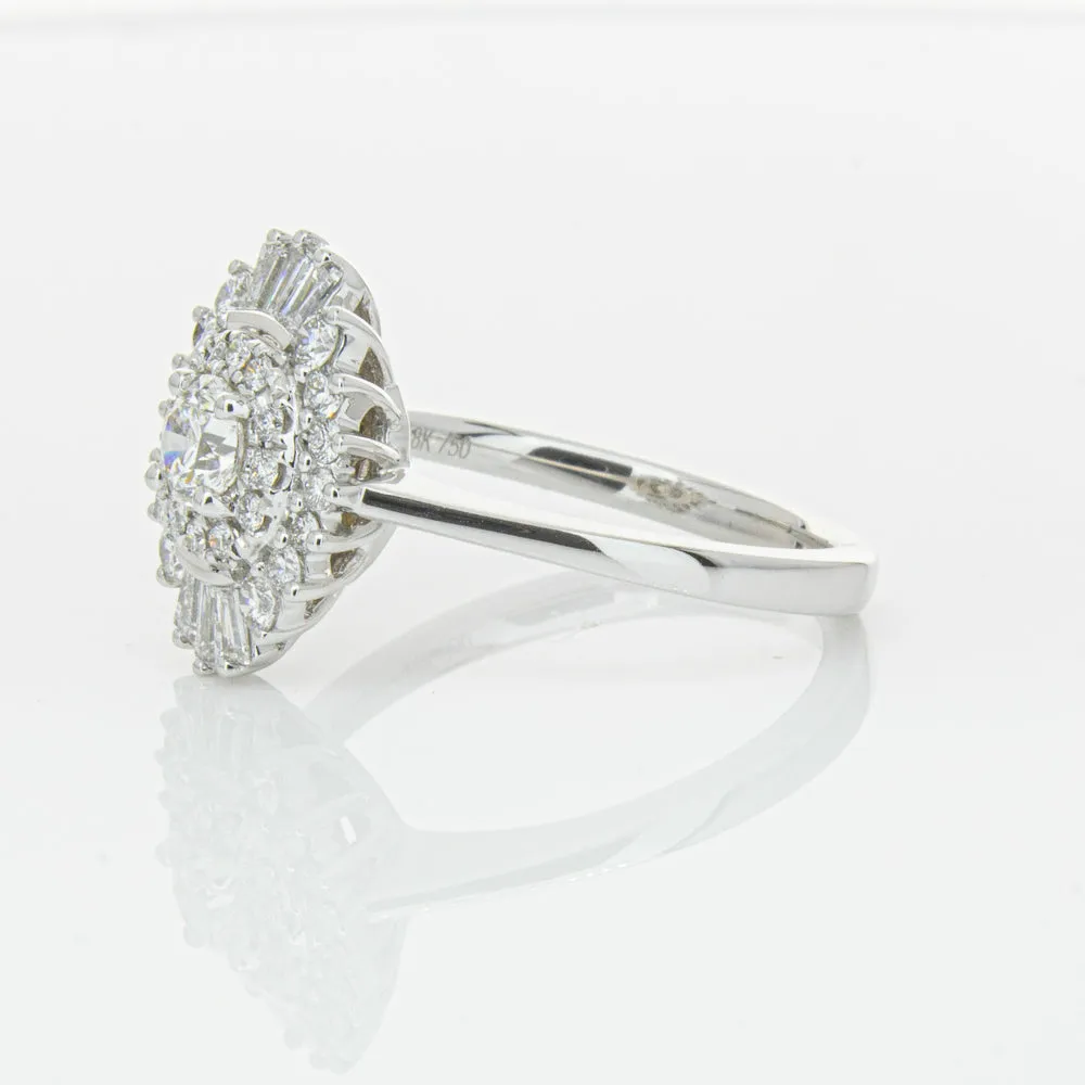 18ct White Gold .30ct Diamond Kira Ring