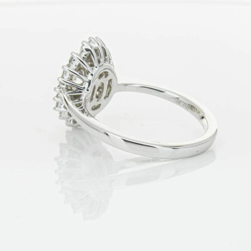 18ct White Gold .30ct Diamond Kira Ring