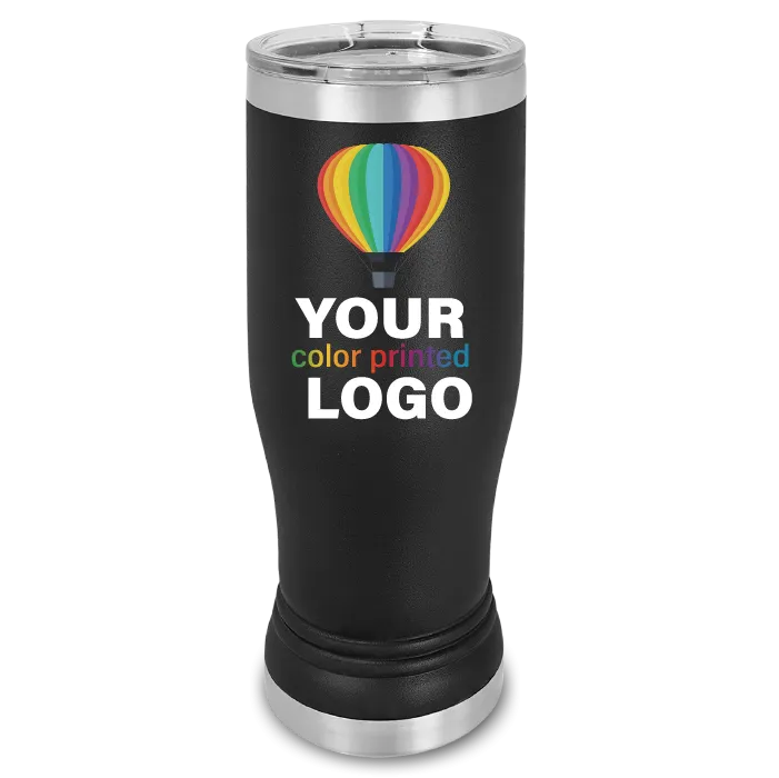 20 oz Promo Pilsner Beer Tumblers -Mix & Match- Bulk Wholesale Personalized Engraved or Full Color Print Logo