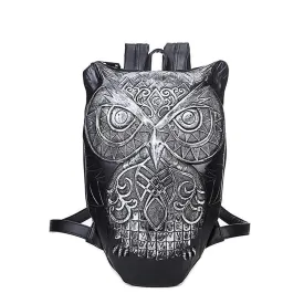 3D Backpack Generic Owl Design Small Backpack