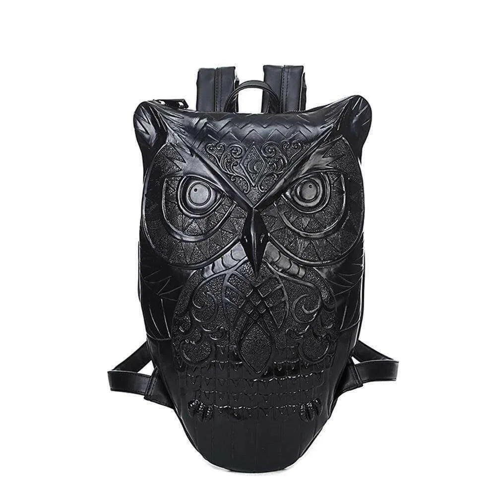 3D Backpack Generic Owl Design Small Backpack