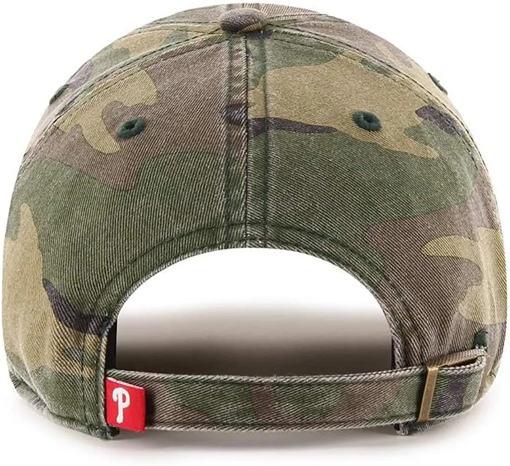 '47 Brand MLB Camo Clean Up Adjustable Cap