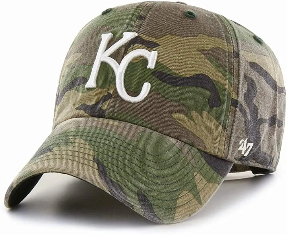 '47 Brand MLB Camo Clean Up Adjustable Cap