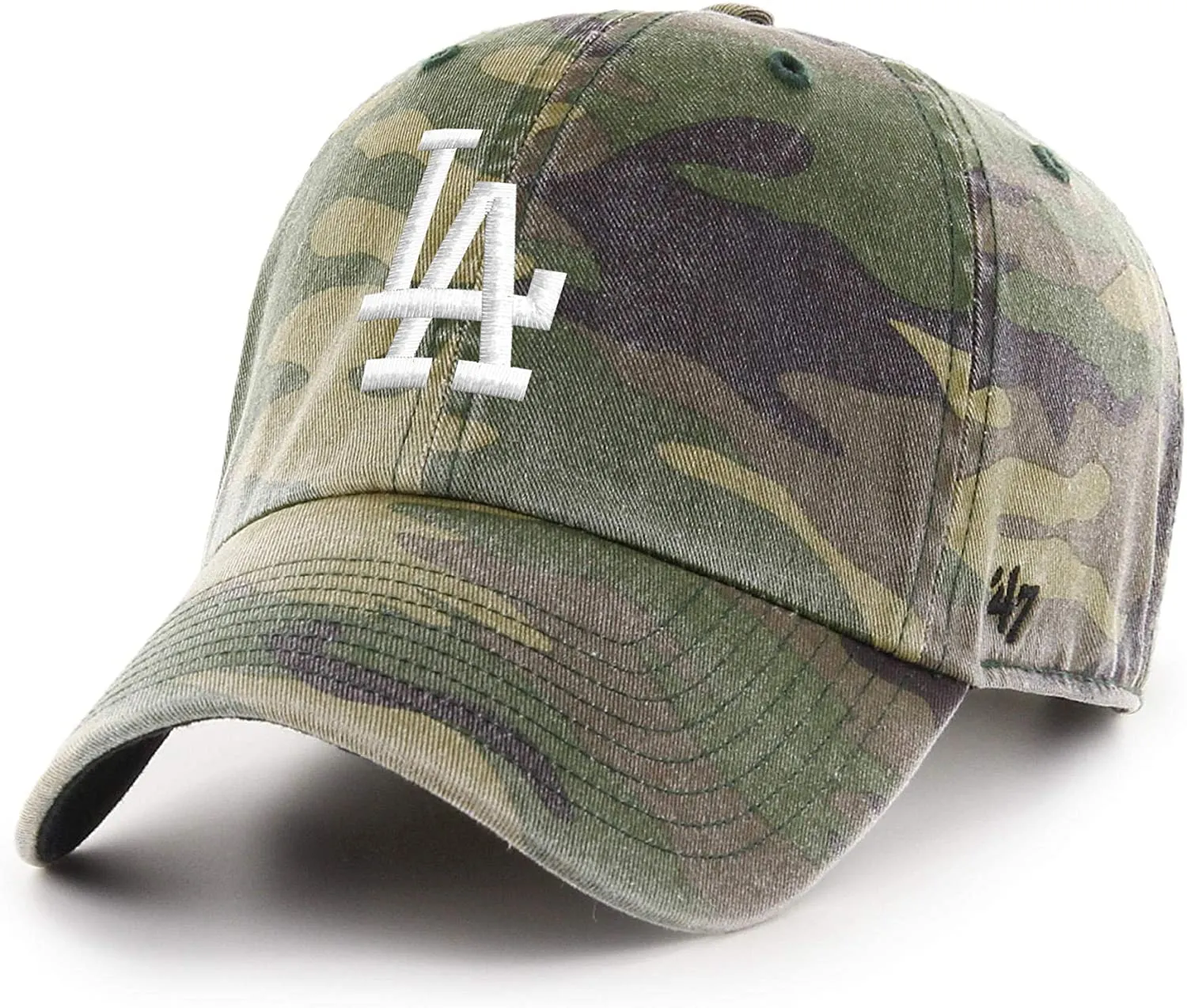 '47 Brand MLB Camo Clean Up Adjustable Cap