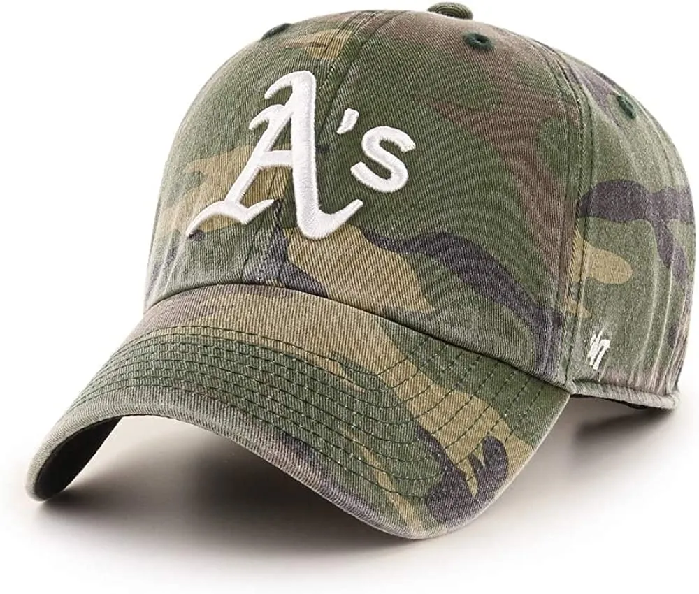 '47 Brand MLB Camo Clean Up Adjustable Cap