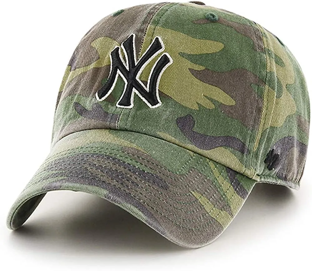 '47 Brand MLB Camo Clean Up Adjustable Cap