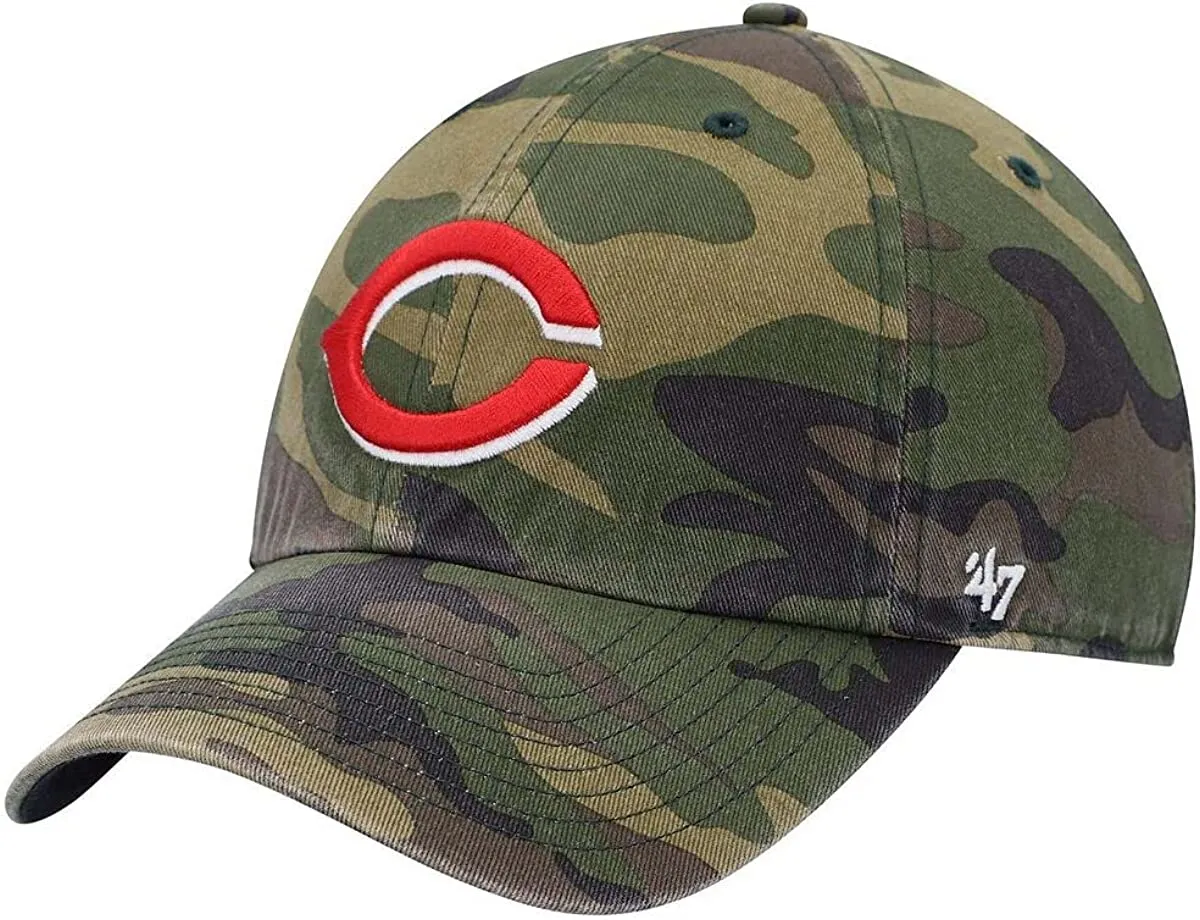 '47 Brand MLB Camo Clean Up Adjustable Cap