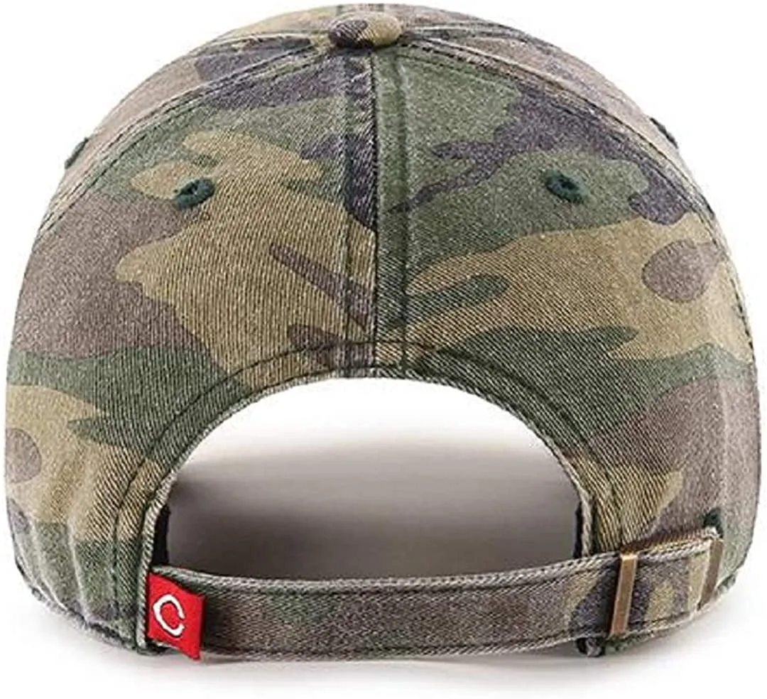 '47 Brand MLB Camo Clean Up Adjustable Cap