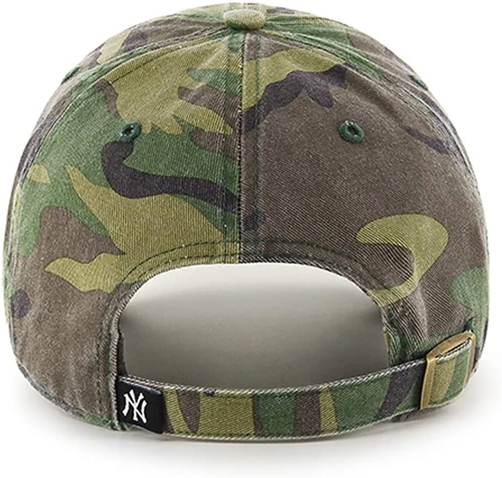 '47 Brand MLB Camo Clean Up Adjustable Cap