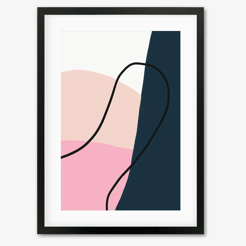 Abstract Colours Framed Art