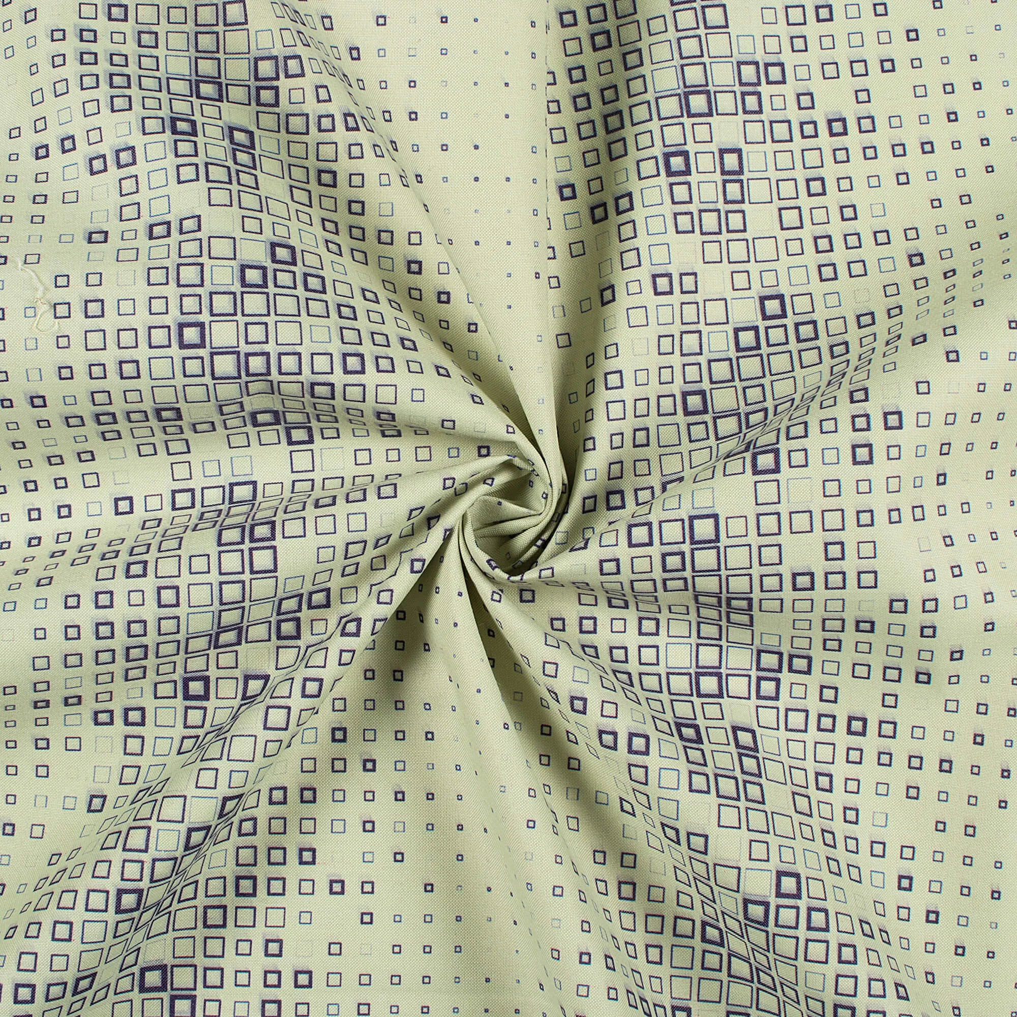 Abstract Square Printed Exclusive Shirting Fabric