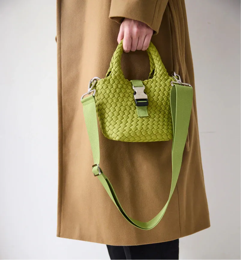 Abundance Woven Notebook Bag | Electric Leaf