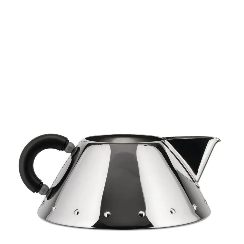 Alessi 9096 creamer in steel with coloured handle