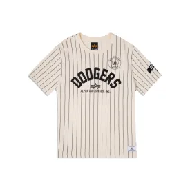 Alpha Industries X Los Angeles Dodgers Striped T-Shirt