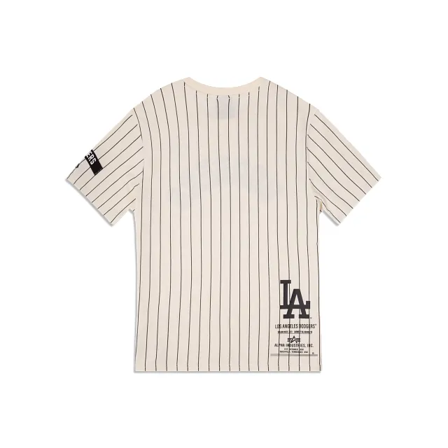 Alpha Industries X Los Angeles Dodgers Striped T-Shirt