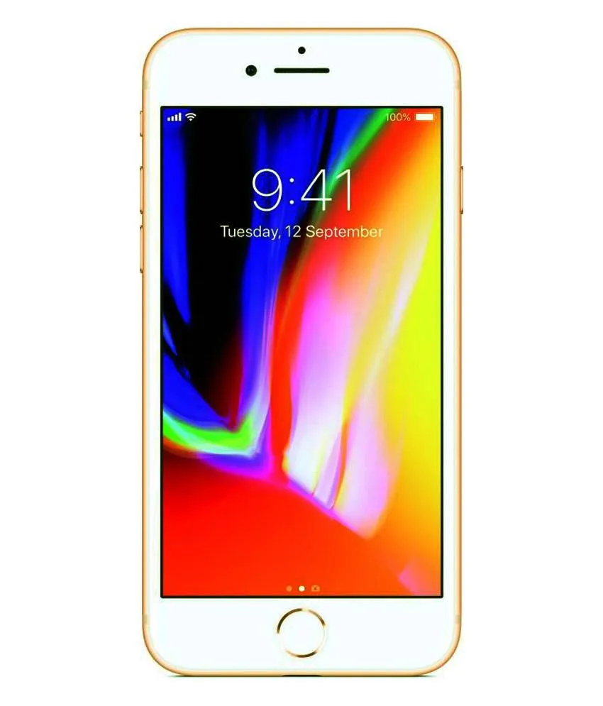 APPLE IPHONE 8 PLUS, 3GB RAM , 64GB, 4G LTE, GOLD