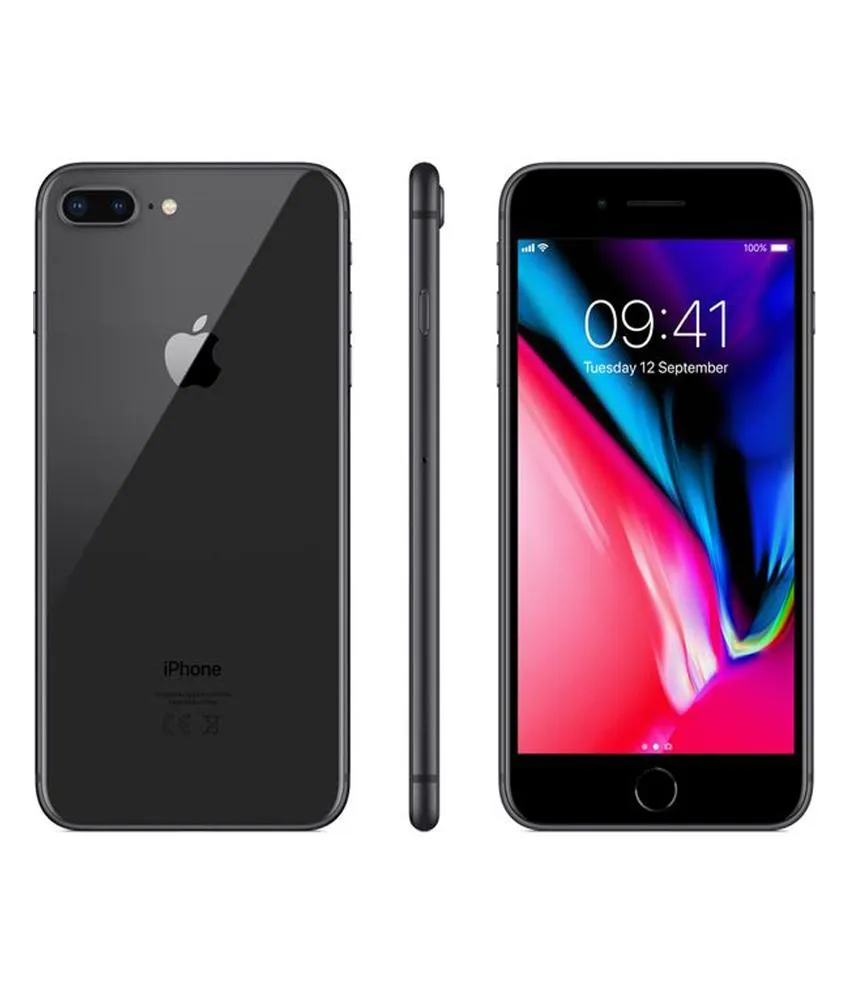 APPLE IPHONE 8 PLUS, 3GB RAM , 64GB, 4G LTE, SPACE GREY