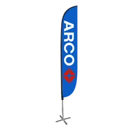 Arco Gasoline Feather Flag