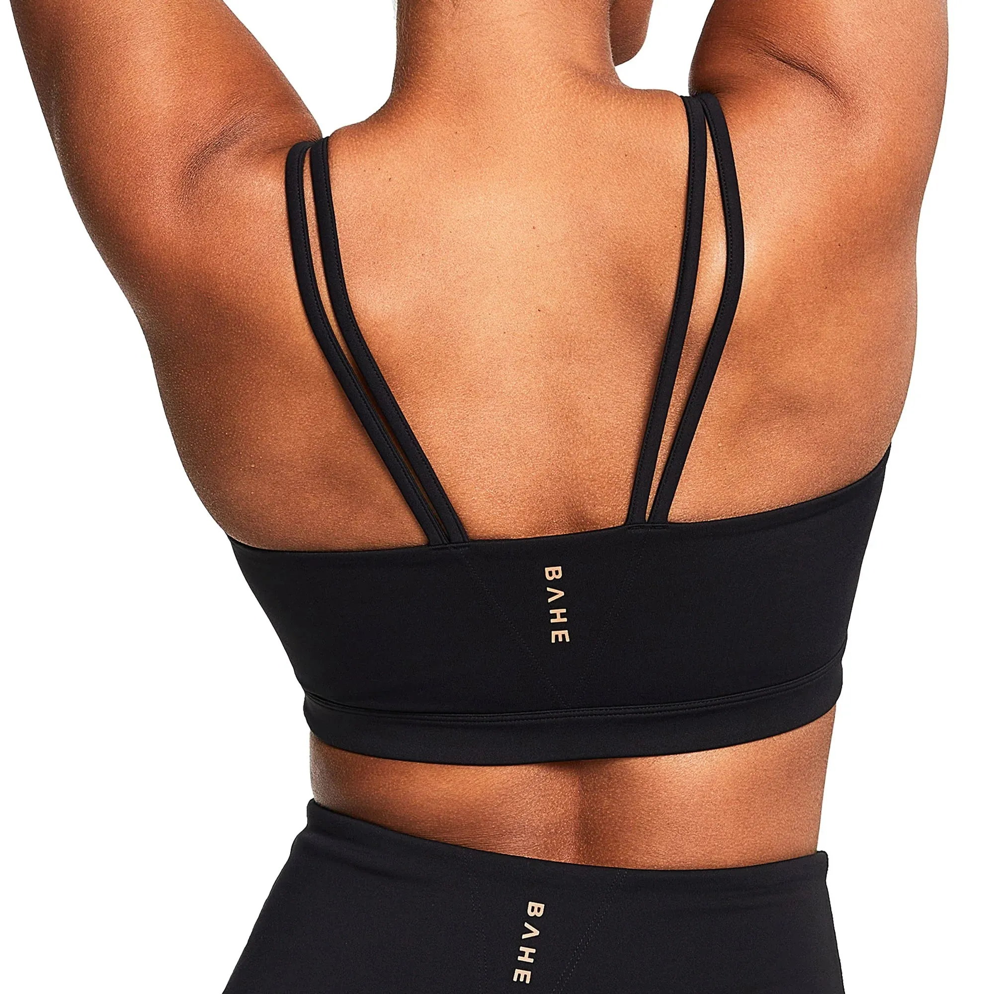 BAHE Dinamica Strappy Active Bra - Black