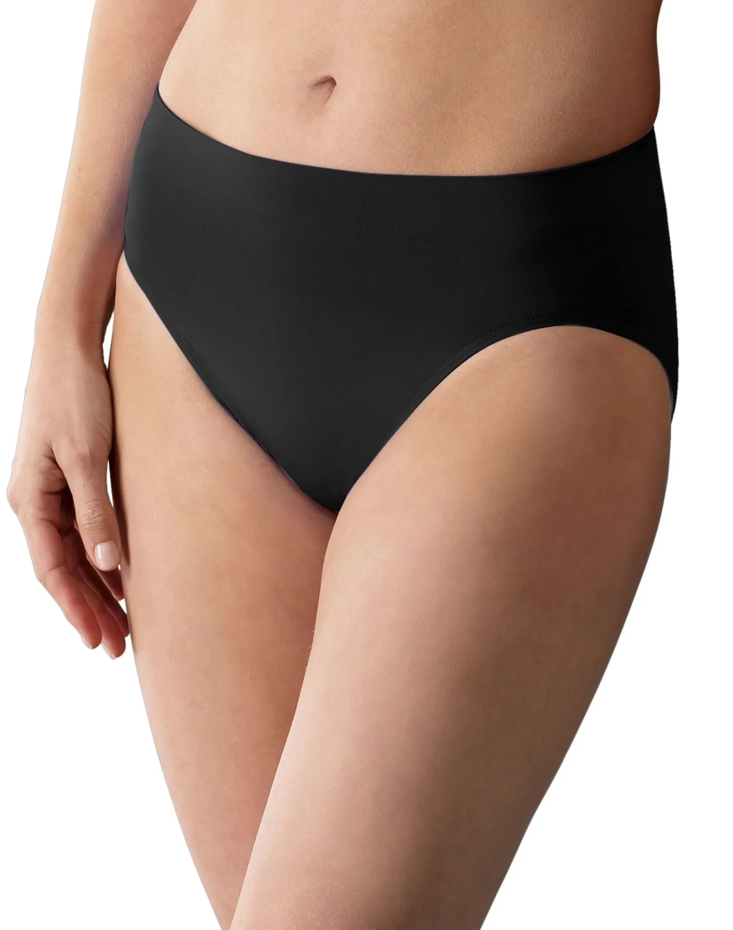 Bali Women`s Passion For Comfort Hi Cut Panty