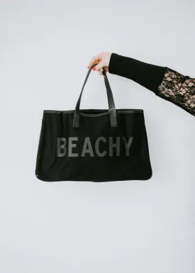 Beachy Canvas Tote Bag