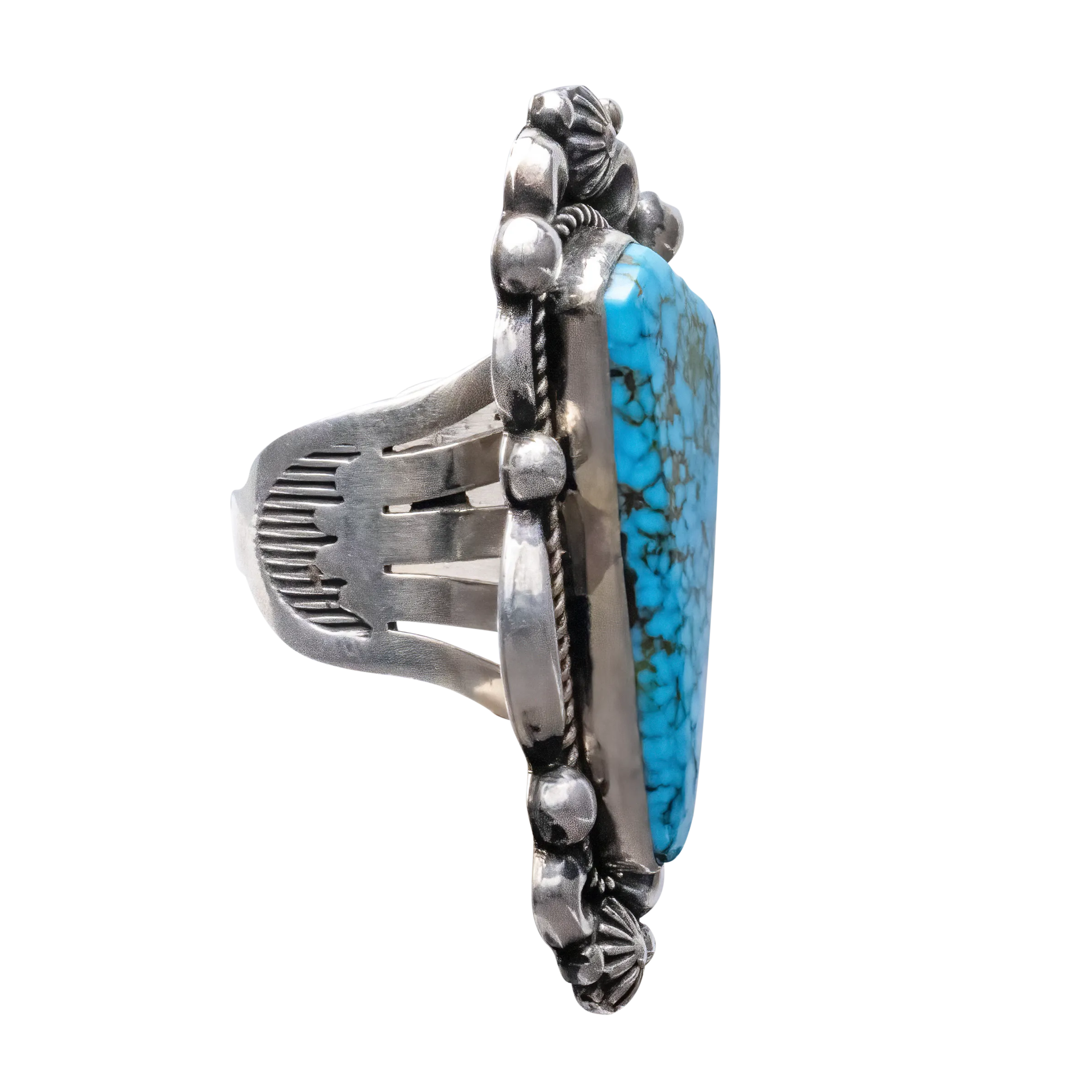 Birdseye Kingman Turquoise Ring | Albert Jake