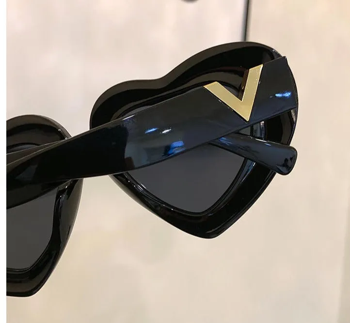 Black Heart Sunglasses