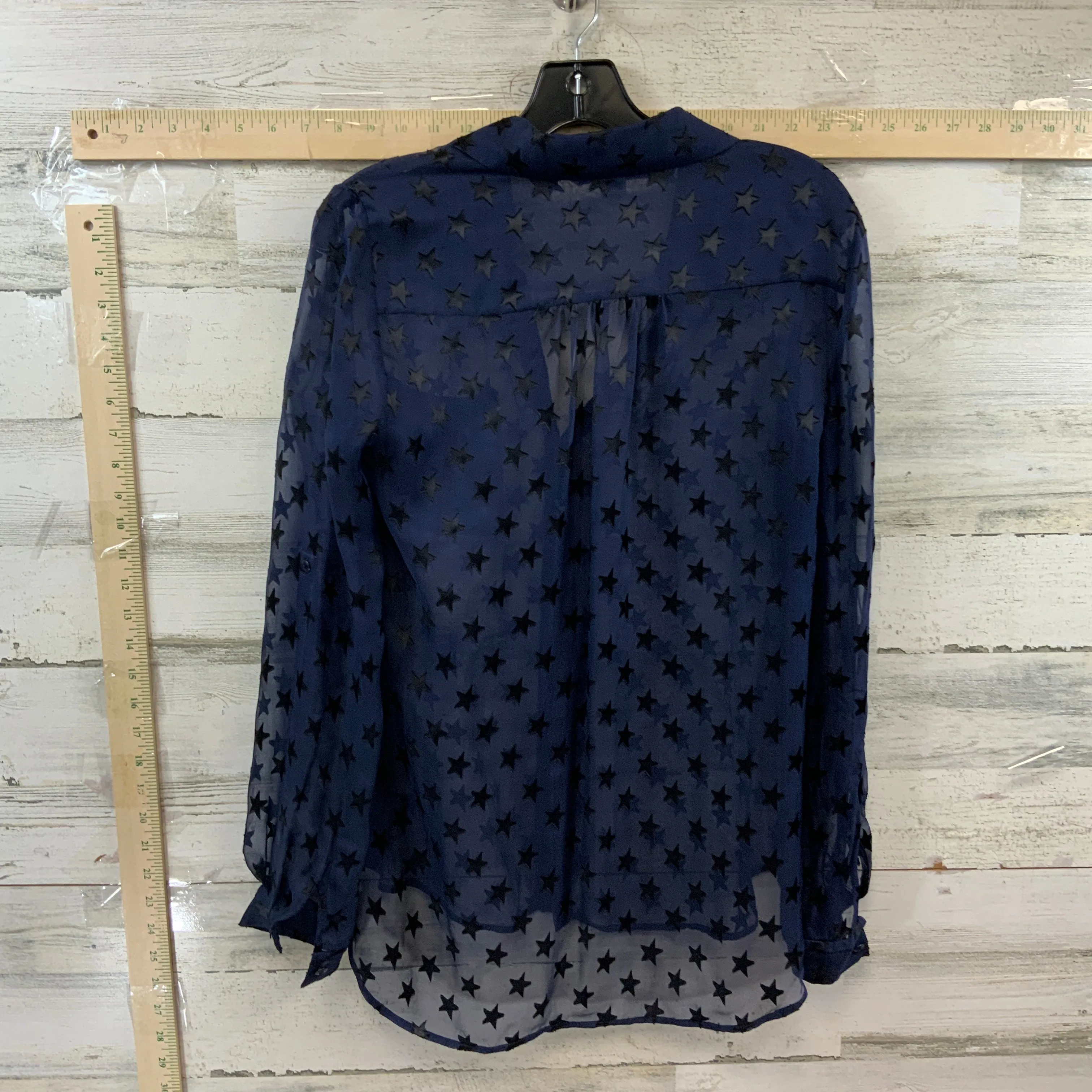 Blouse Long Sleeve By Diane Von Furstenberg  Size: S