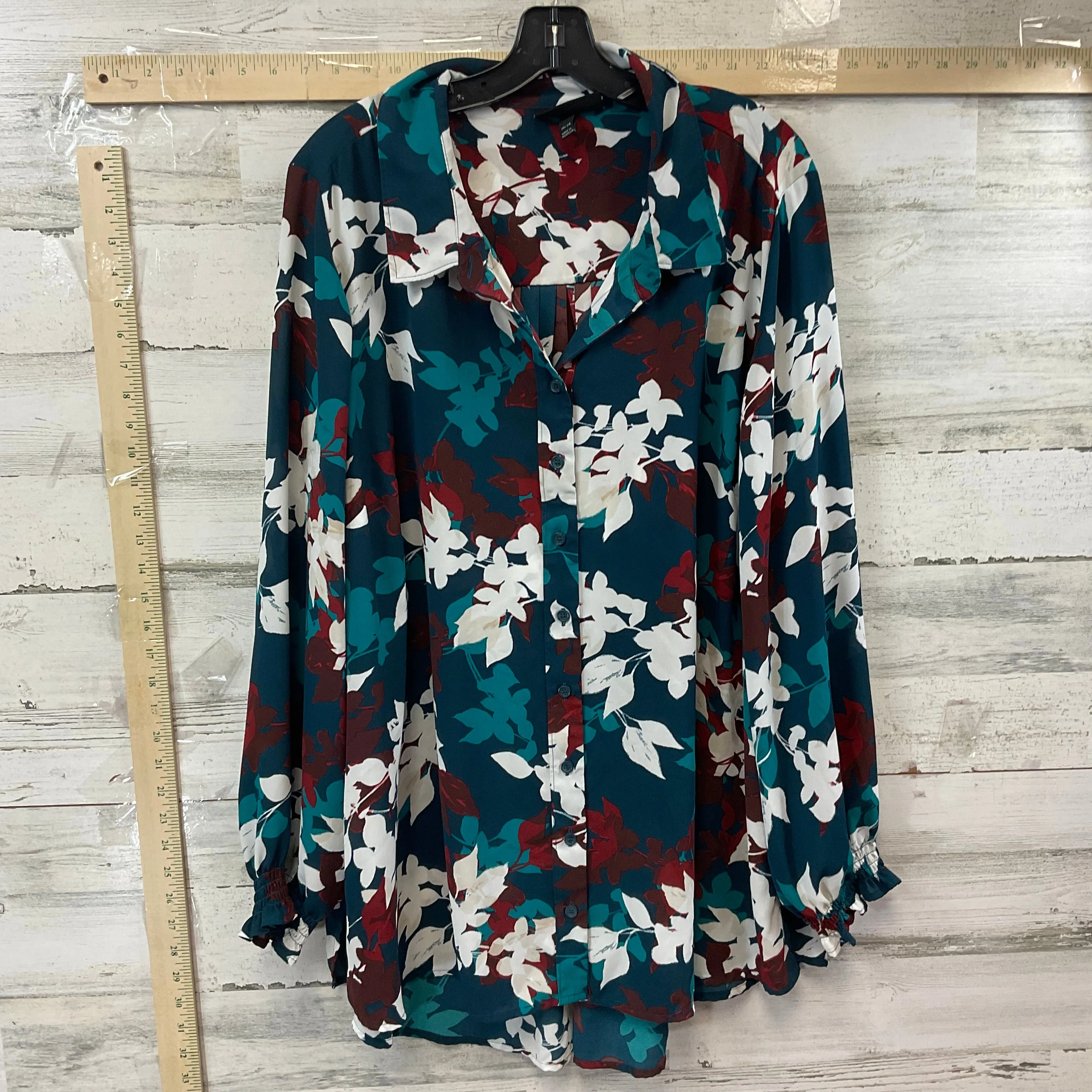 Blouse Long Sleeve By Lane Bryant  Size: 4x