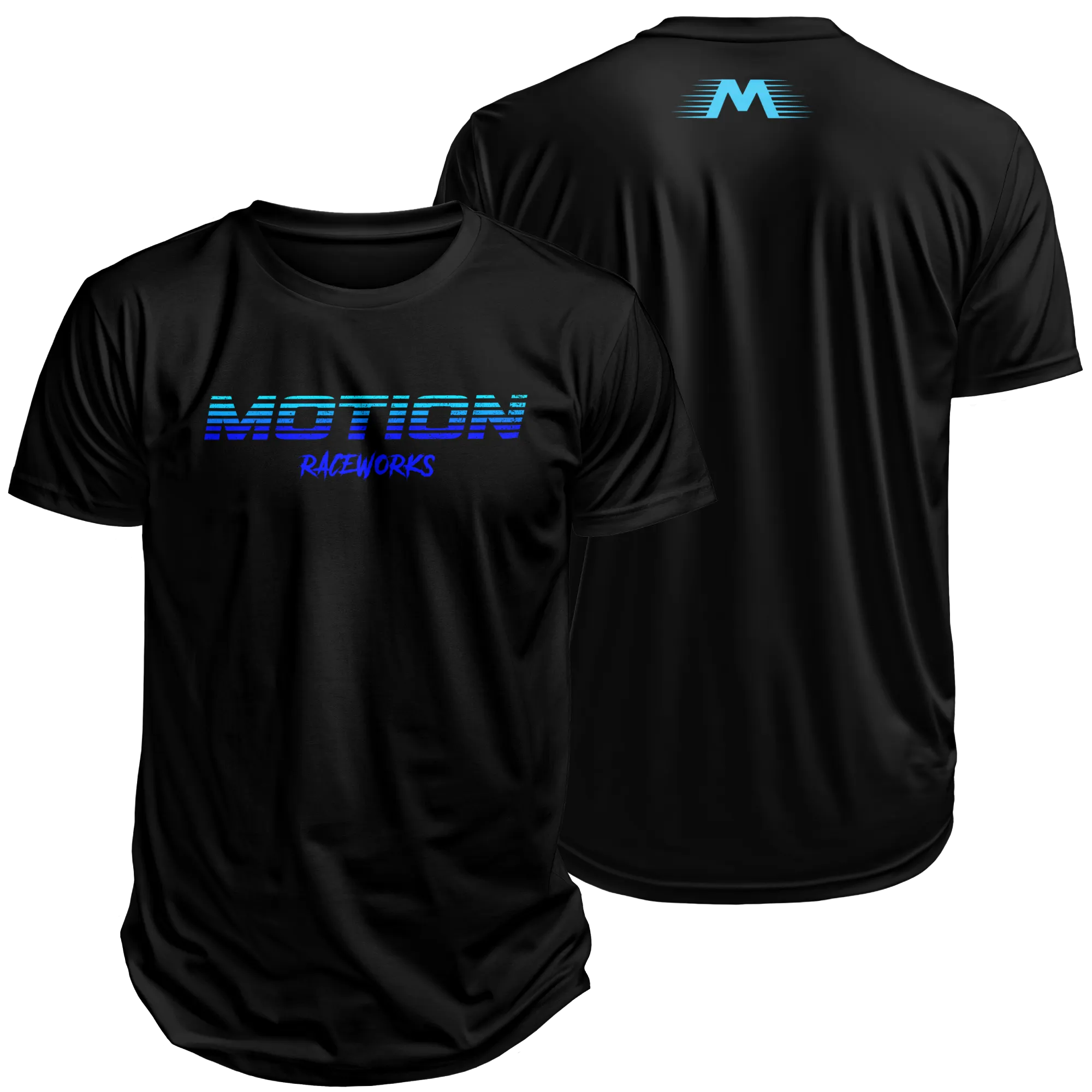 Blue Fade Motion Raceworks Shirt