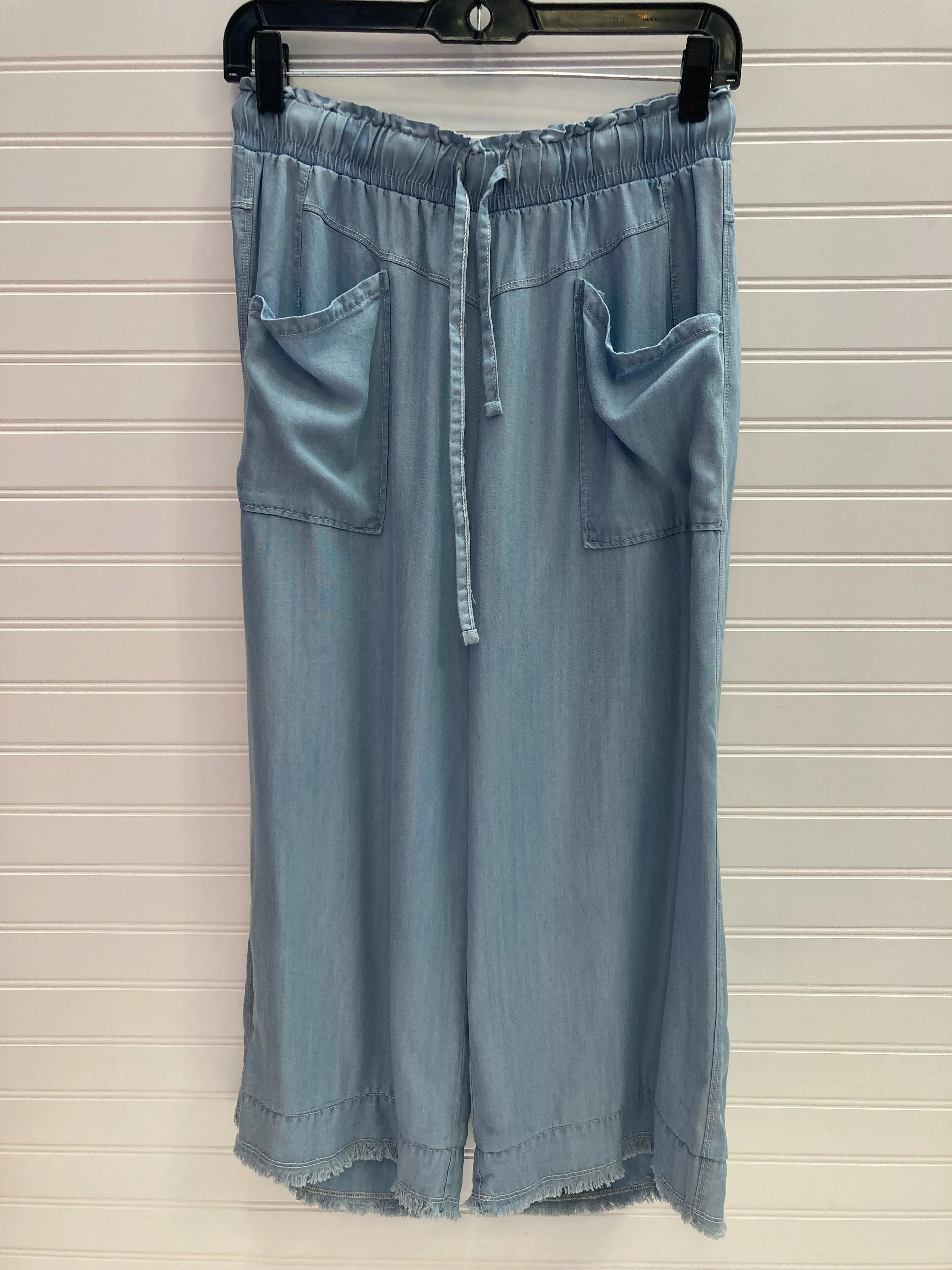 Blue Pants Cropped Melissa Nepton, Size Xs