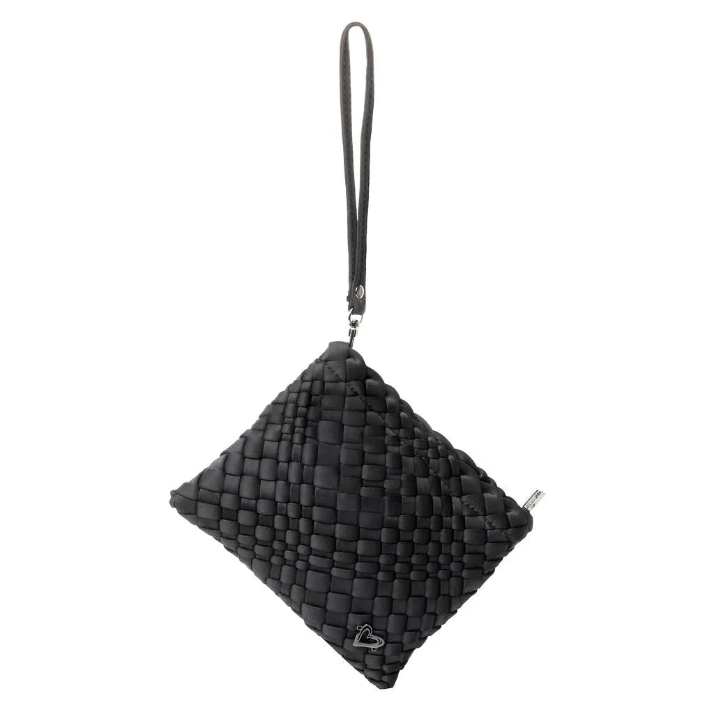 Brandon Small Woven Tote - Black Onyx